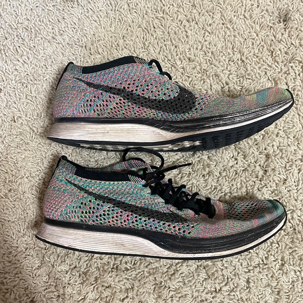 Nike Flyknit Racer Rainbow